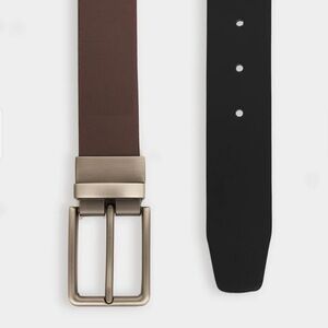 NEW TRUE CLASSSIC REVERSIBLE BROWN/BLACK BELT SIZE:M/L